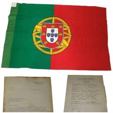 1950's PAF Portugal Flag With Documents picture