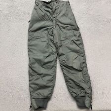 Extreme Cold Weather Trousers Type F1B Size 30 Green US Military Pants Vintage picture
