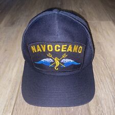 Vintage U.S. Navy NAS Oceana Hat Strapback Cap NAVOCEANO Made in USA picture