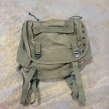 Vintage US Military  Canvas Field Butt Pack Used  picture