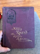 Cover title Military Record & With Historic Reference Civil War Veteran J Lewis picture
