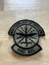 Vintage Military Northern Light Of Freedom 6887-E55 PATCH picture