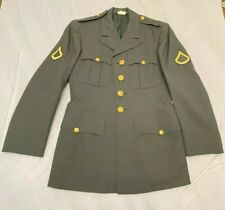 Vietnam War era U.S. Army Service Dress Uniform Jacket Size 36S picture