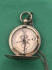 Vintage WW1 Compass Taylor Usanite US Navy Marked Eng Engine Dept Dated 1917 picture