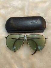 WWII US Army Air Corp Aviator Pilot Sunglasses USAC USAF Flying Goggles WW2 picture
