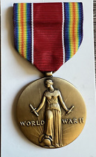 Vintage WW II Medal Ribbon Pin Back United States of America picture