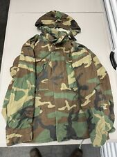 M-65 Field Jacket Small Xtra Short Woodland Camo BDU Cold Weather Army Coat picture