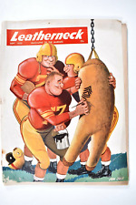 Vintage September 1953 Leatherneck Magazine of Marines Korean Boot Camp, Rodeo picture