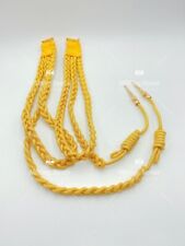 GENUINE U.S. ARMY DRESS AIGUILLETTE: SYNTHETIC GOLD picture