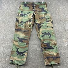 US Army Pants Mens Medium Regular Woodland Camo BDU Hot Weather Uniform Twill picture
