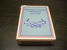 PREMIERE GUERRE MONDIAL1914-1918 Playing Cards - Made in France picture