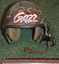 Vietnam Era US Army HT56-6 CVC APC Tanker's helmet w/ Earphones & Microphone picture