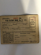 U.S 1943 WWII War Ration Book No. 3 picture
