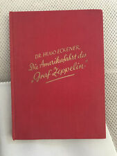 1928 GRAF ZEPPELIN BOOK LZ 127 ECKENER AIRSHIP GERMAN VERY GOOD CONDITION picture
