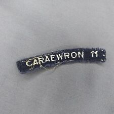 Caraewron 11 Navy Tab Rocker Ribbon Patch picture