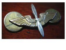 Vitg WWII ARMY AIR CORPS Wings w/ Propeller Pin Pinback Clasp ANGUS COOTE SYDNEY picture