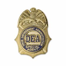 New Authentic DEA Special Agent Drug Enforcement Administration Lapel Hat Pin picture