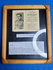 1942 Framed Mass Card For German Soldier, Ww2 picture
