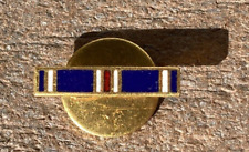 WW2 US MILITARY LAPEL PIN MINI RIBBON BAR DFC Distinguished Flying Cross picture
