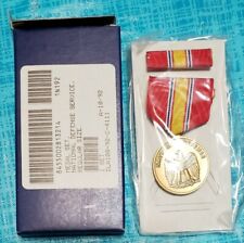 National Defense Service Medal & Ribbon in box picture