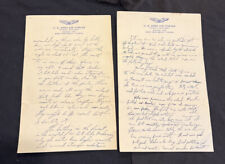 vintage letters World War II U. S. Army Air Forces Transient Detachment FD2 picture