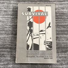 US Army Survival Field Manual #FM 21-76 Book Bug Out Preppers 1986 USMC picture