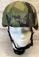 US Army Military PASGT Made with Kevlar Ballistic Helmet Small w/ Woodland COVER picture