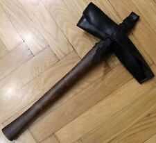 ORIGINAL WW1 GERMAN or AUSTRIA Combat Pioneer Sapper AXE WITH HOLSTER picture