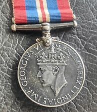 Canadian Silver War Medal 1939-45 - Genuine WW2 Medal picture