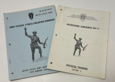 Army Physical Fitness Evaluation Handbook ST-21-20-1 FY72 & Subcourse 264-3 1975 picture