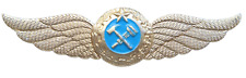 USSR Soviet Union Vocational Education ПТО Hat Badge Cockade Wing picture