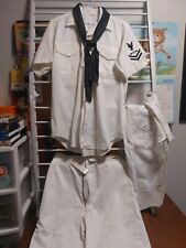 Vintage Gulf Apparel Navy Uniform White 32XL Pants 2 Shirts ( Size 10) picture