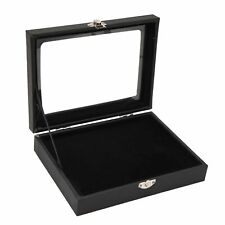 Medal Shadow Box Pin Display Case Transparent Cover For Home picture