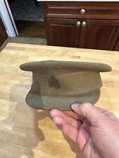 WW1/ 2 BRITISH OFFICERS  CAP AND BADGE HELMET picture