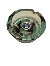Vintage United States Air Force Military Glass Camouflage Ashtray 3.25”W x 1.5” picture