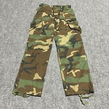 US Army Woodland Pants Men's Small Regular 28x31 Combat Trousers Adult Propper picture