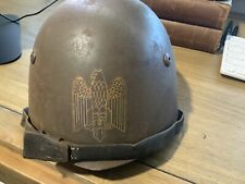 WW2 Italian  Helmet With Liner picture