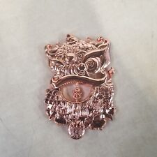 USN WildCat Chiness Rose Gold Tone Challenge Coin  picture