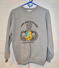 US Army 319th Military Intelligence (MI) Battalion Grey Sweatshirt Size L picture