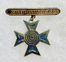 USMC Sharpshooter's Badge (pb nhm) picture