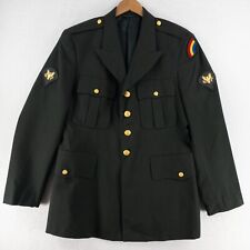 US Army  Coat Size 42R WW2 42nd Infantry Rainbow Division Green Gold Buttons picture