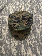 WOODLAND USMC MARINE CORPS 8 POINT COVER LARGE hat picture