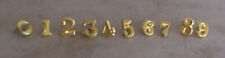 Hat Brass Numbers, 1/2 inch, Civil War, New picture