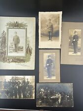 French WWI Photograph Postal Card Collection - RARE GROUPING SOLDIERS REAL picture
