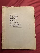 Aviation's Sketch Book Of Aircraft Design Detail 2nd Second Edition Antique picture