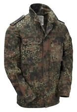 Army Shirt Genuine German Vintage Military Light Jacket Flecktarn Camo Used picture