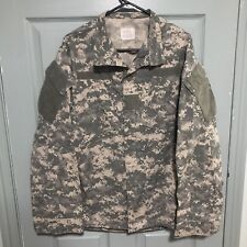 US Army Men’s Size Medium M Long Sleeve Digital Camo Perimeter Zip Shirt / Coat picture