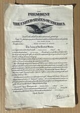 Vintage 1934 US Army Discharge Document President of United States of America picture