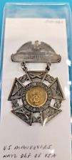 WWII U.S. Army Nat'l Defenders of USA  Scwaabs Co. Medal Insignia Pin picture