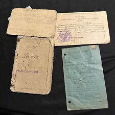 WWII French 1929-1940 5th Reg Chasseurs Africa Service Record Livret  picture